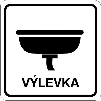 RAFO Samolepka Výlevka Velikosti: 8 x 8 cm
