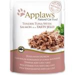 Applaws Tuna Wholemeat with Salmon in Jelly - пауч риба тон и сьомга в желе 70 гр 8278CE-A