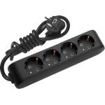 Panasonic РАЗКЛОНИТЕЛ 4 ГНЕЗДА ПАНАСОНИК wltb04412bl КАБЕЛ 1.5м ЧЕРЕН (wltb04412bl)