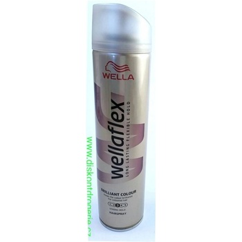 Wellaflex Brilliant Colors lak na vlasy silné spevnenie pre farbené vlasy 250 ml