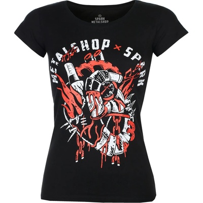 METALSHOP Дамска тениска Metalshop x Spark - MS083
