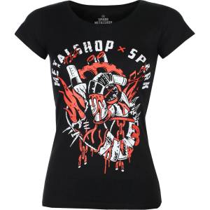 METALSHOP Дамска тениска Metalshop x Spark - MS083