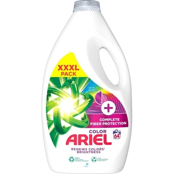 Ariel +Complete Fiber Protection tekutý prací prostriedok 3,2 l 64 PD