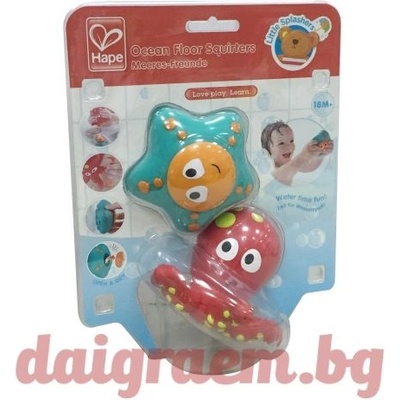 Hape Играчка за баня Октопод и морска звезда hape e0213 (h0213)