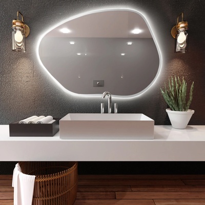 Baltica Design Bright Stain I 100x72 cm biela 5904107918648