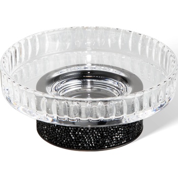 DECOR WALTHER Сапунерка Rocks релефна черен мат (0934360)