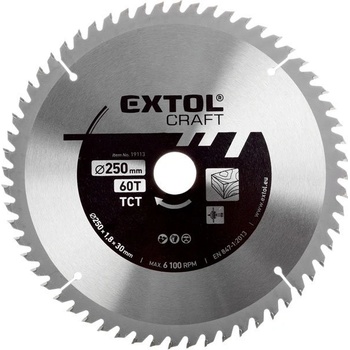 EXTOL CRAFT kotouč pilový s SK plátky, 300x2,0x30mm, 19116