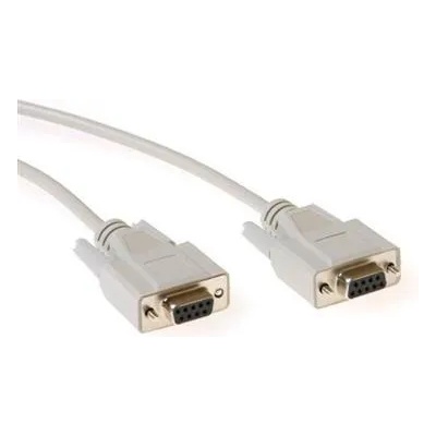 ACT Кабел ACT AK2316, RS232 женско - RS232 женско, 3 м, 9 pin, Бял, Булк (AK2316)