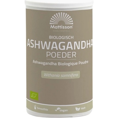Mattisson Healthstyle Organic Ashwagandha Powder [200 грама]