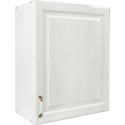 Matis Кухненски шкаф горен с една врата rustic v60 1v бял