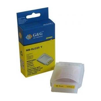 Compatible BROTHER ( LC25 LC700 ) Yellow DCP4020C/MFC4820C - P№ NB-OLC25Y