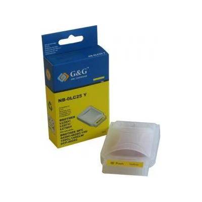 Compatible BROTHER ( LC25 LC700 ) Yellow DCP4020C/MFC4820C - P№ NB-OLC25Y
