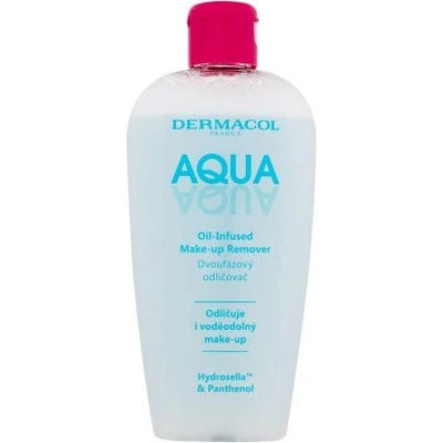 Dermacol Aqua Oil-Infused Make-Up Remover двуетапен продукт за почистване на грим 200 ml