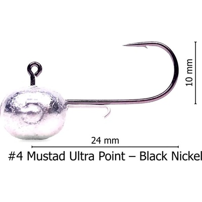 SAF Jigová hlava Mata-Mata vel.4 2,5g 5 ks