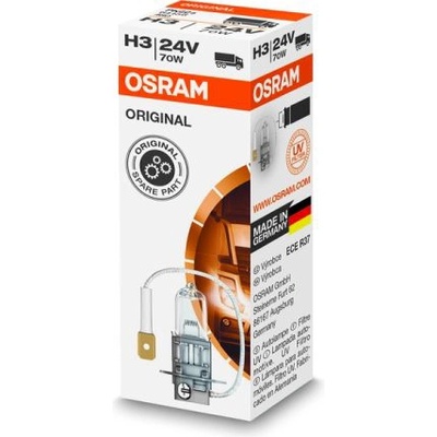 OSRAM Крушка OSRAM H3, 24V, 70W, 3200К, 1750lm, 1 брой