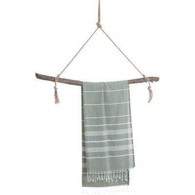 Hello Towels Памучна кърпа в кутия Hello Towels - Bali, 100 х 180 cm, зелена (10781)