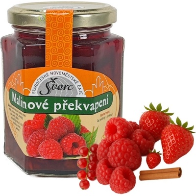 Švorc Staročeské Novoměstské čaje Malinové překvapení 275 ml