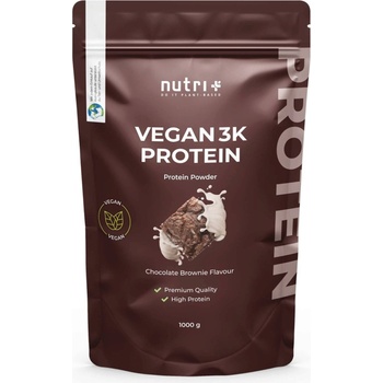 nutri + Протеин на прах Vegan 3K - Chocolate-Brownie