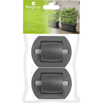 Gardenico Kolieska k truhlíku a miske Magnus, 2 ks