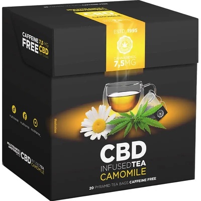 Multitrance CBD Heřmánkový Čaj CBD 7,5 mg 20 sáčků 30 g