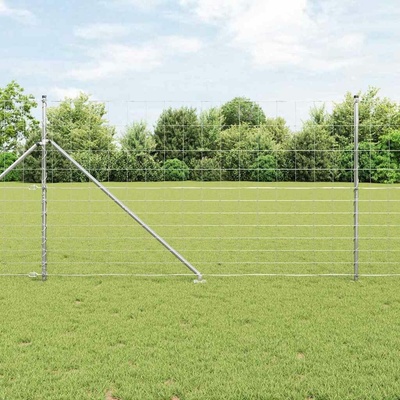 vidaXL Svařované drátěné ploty s hroty 50 x 1,4 m Pozinkovaná ocel