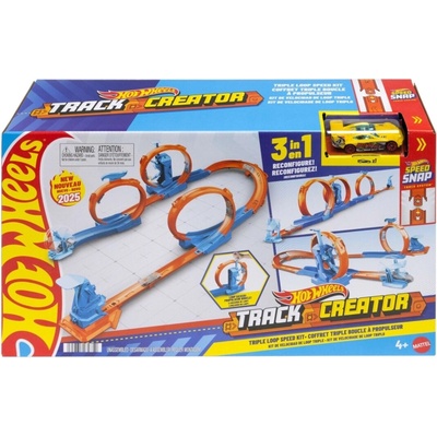 Hot Wheels Track Creator Triple Loop Frenzy