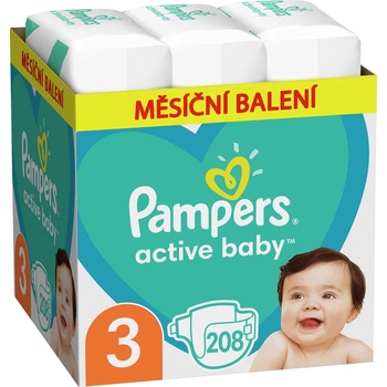 Pampers Active Baby 3 152 ks