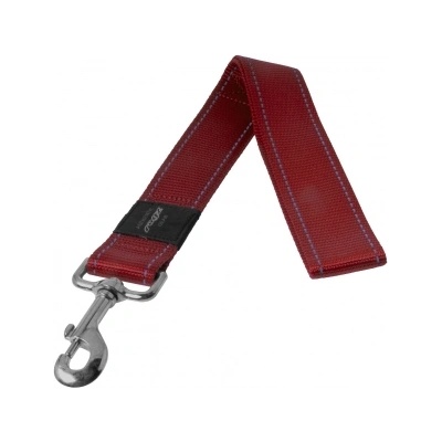 Rogz Landing Strip XXL - Предпазен автомобилен колан за кучета, 4 см/ 50 см. - червен