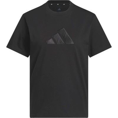 adidas Dámske tričko SATIN REG TEE W Čierna