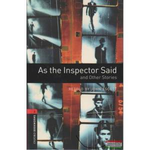 Oxford Bookworms Library: Level 3: : As the Inspector Said and Other Stories | John Escott (2008)