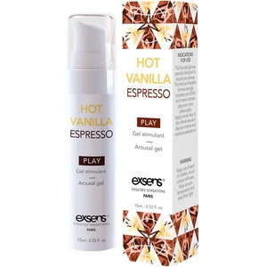 Възбуждащ и стимулиращ гел за жени - Hot Vanilla Espresso 15ml (EXSENS0006)