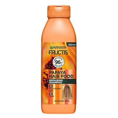 Garnier Шампоан Garnier Fructis Hair Food Papaya, За увредена коса, 350 мл (289979)