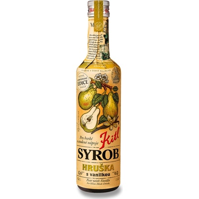Kitl Syrob hruška s vanilkou 0,5 l