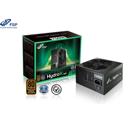 FSP Hydro K PRO 750W 80Plus Bronze (PPA7506908)