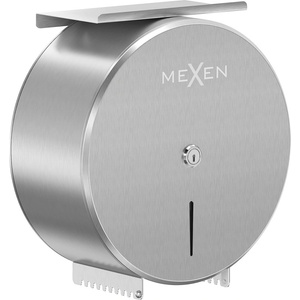 Mexen Spira-H+ държач за тоалетна хартия с рафт за телефон, инокс - 70K561-01 (70K561-01)