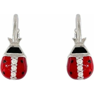 INFINITYSILVER Stříbrné náušnice berušky SE230777