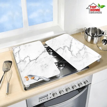 Image 1 of Wenko-Wenselaar GmbH & Co. KG, Germany Стъклени плотове за кухня Wenko, Мрамор, 2 бр