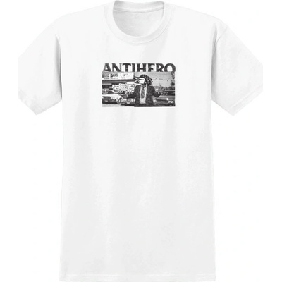 Antihero PURE STOKE white black Print pánské tričko