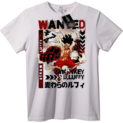 NOONEBRAND Тениска Луфи - Търсен One Piece - 7XL, Black