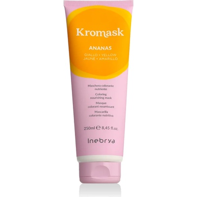 Inebrya Kromask Coloring Nourishing Mask Боя за коса 250 ml цвят Ananas