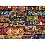 Cobble Hill - Puzzle Luggage 1000 - 1 000 piese