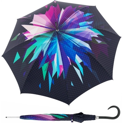 Doppler Elegancia Boheme Starlight dámský luxusní deštník s abstraktním potiskem