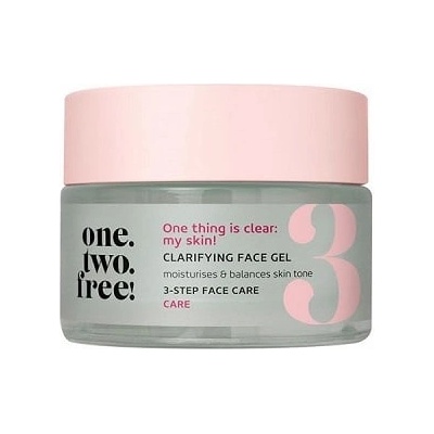 one.two.free! Clarifying Face Gel 24 - часов крем дамски 50ml
