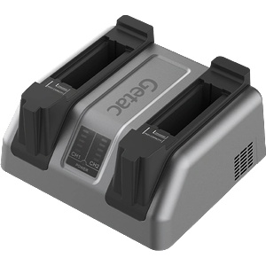Getac GCMCEL 2-слотово зарядно устройство за батерии (GCMCEL) Джобни компютри (PDA)