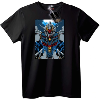 NOONEBRAND Тениска Gundam Механичен - 7XL, White