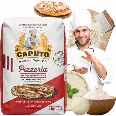 Caputo mouka typ 00 pizzeria 1 kg – Zboží Dáma