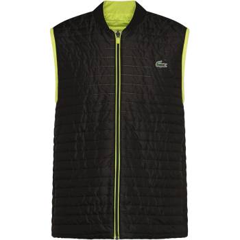 Lacoste Lightweight Reversible Padded Vest - Black