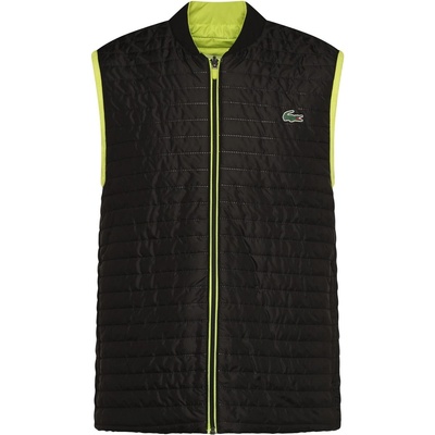 Lacoste Lightweight Reversible Padded Vest - Black