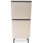 Brabantia Кош за смет за разделно събиране Brabantia SortUp Hi 20+25L, Soft Beige
