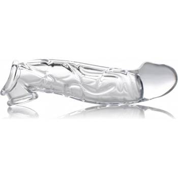 Image 1 of Size Matters Clear Extender Curved Penis Sleeve